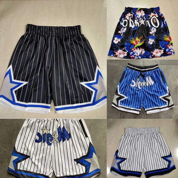 

orlando''magic''men throwback basketball shorts pocket