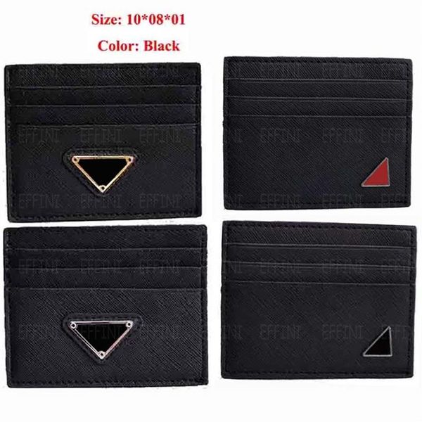 

with box fashion credit card holder genuine saffiano leather cardholder wallet business money clip coin purse for men and women 20266f, Brown;gray