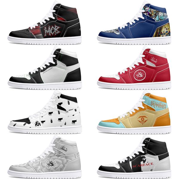 

New Customized Shoes 1s winter DIY shoes Basketball Shoes male 1 Women 1 Anime Customized Character Trend Versatile Outdoor sneaker