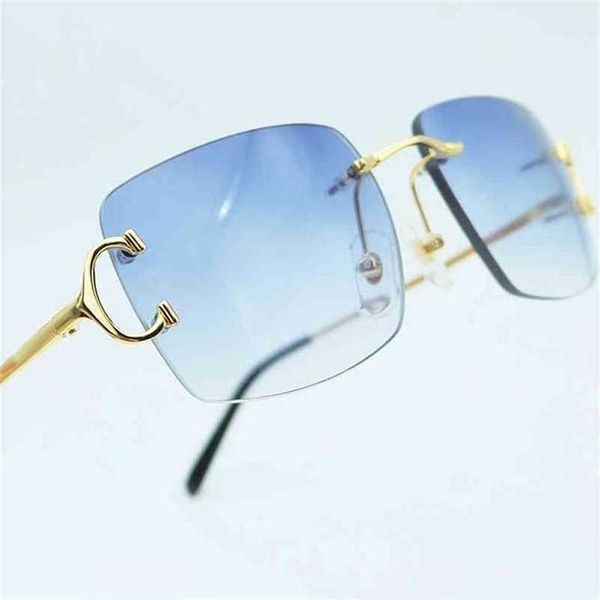 

2023 designer glasses new luxury square men women popular party glasses driving sunglasses retro shades for deco, White;black