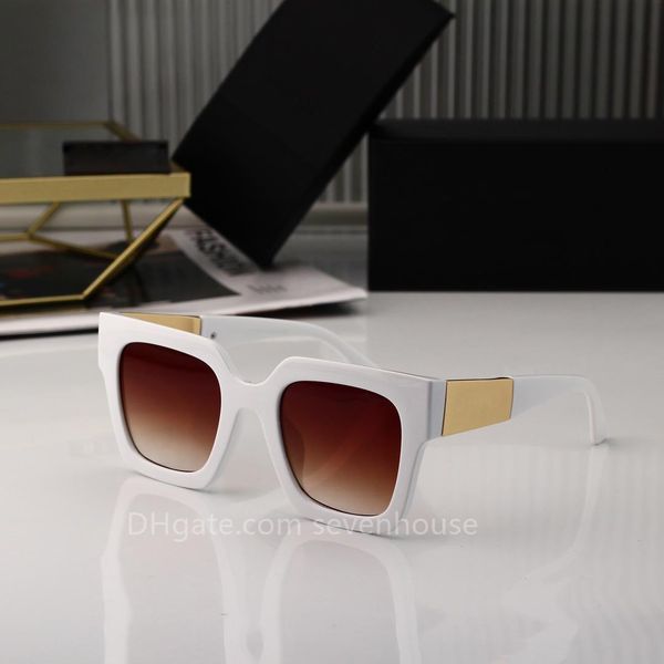 

mirror frame spring new sunglasses poly nylon hd lens full frame design high-end atmosphere 5 colors optional, White;black