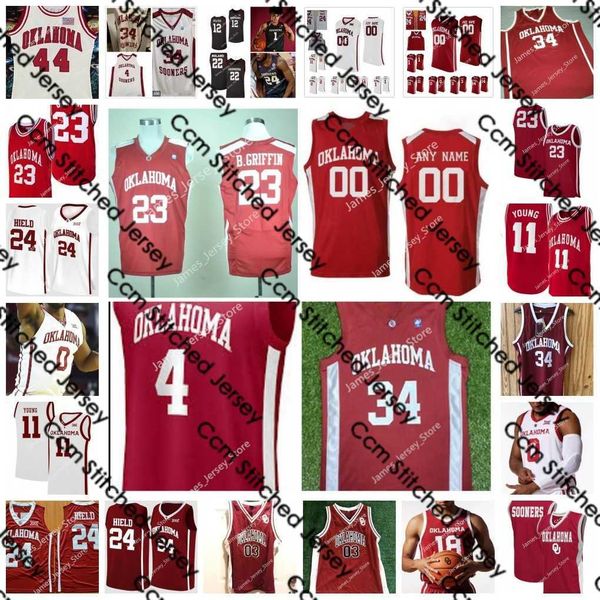 

custom oklahoma ou stitched basketball jersey 22 c.j. noland 14 bijan cortes 15 ethan chargois 11 akol mawein 3 alston mason 0 jorda goldwir, Black