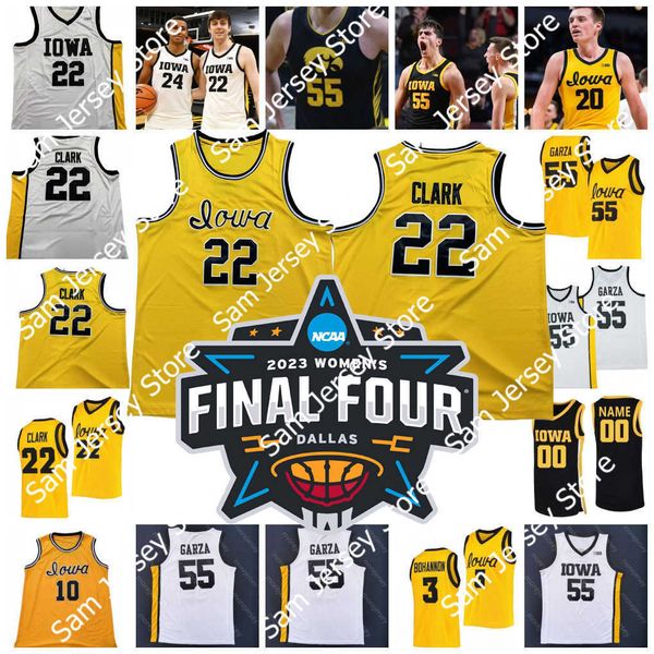 

stitched 22 caitlin clark jersey 2023 iowa hawkeyes basketball jersey 55 luka garza 10 joe wieskamp 5 cj fredrick 3 bohannon 30 connor mccaf, Black;red