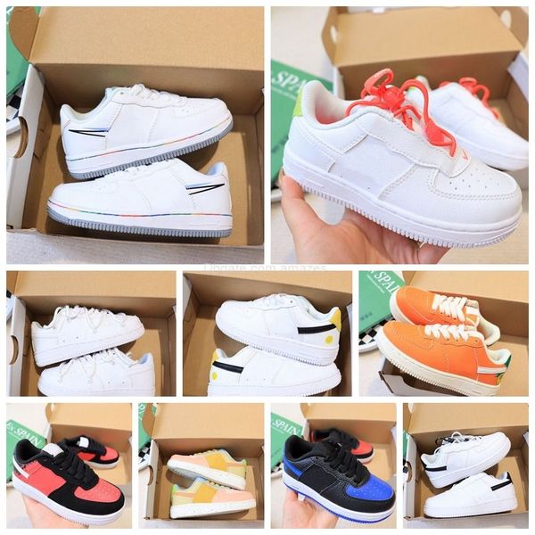 

shoes & kids low force 1 toggle lv8 mn gs running dm0984-700 yellow pink blue green girls boys children students sneakers us size 8c-