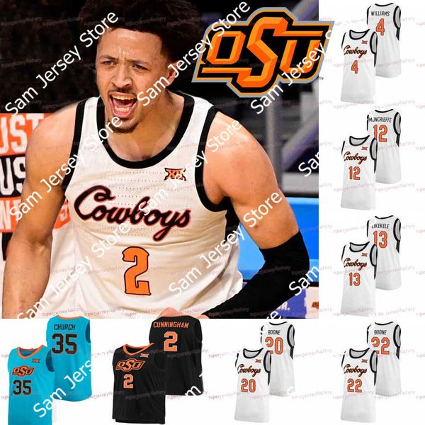 

basketball jerseys custom osu basketball jersey ncaa college john starks cade cunningham rondel walker harris jr. boone moncrieffe williams, Black;red