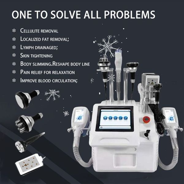 

2023beauty items new cryo 40k vacuum cavitation rf liposuction lipo laser system body sculpting machine table 360 cryoprecipitate fat ing ma
