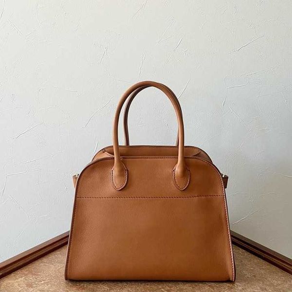 

designer bags the row margaux new versatile one shoulder commuter high capacity handwith 10 cowhide small crowd tote bag handbags