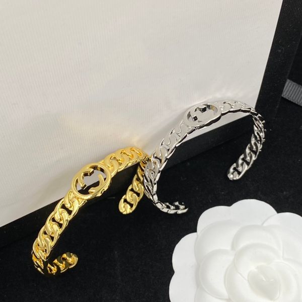 

ggity and gold silver designer bracelet fashion jewelry cuff bracelet, White