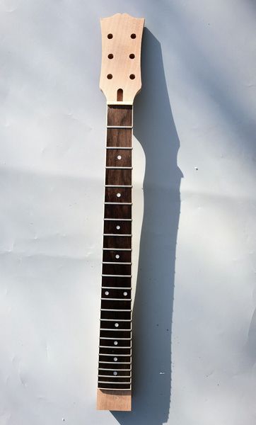 

mahogany new guitar neck 22fret 24.75inch rosewood fretboard sg heel dot inlay