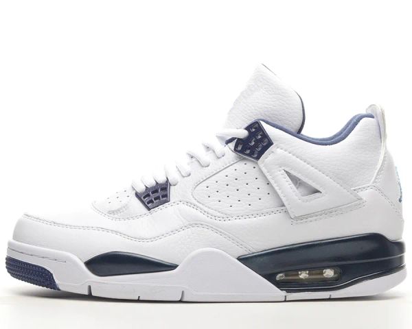 

2023 basketball shoes jumpman 4 iv legend blue columbia outdoor sneakers sports with original box