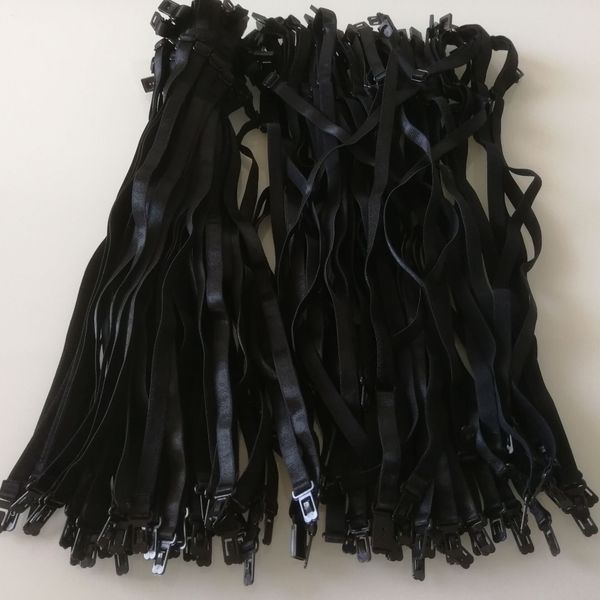 

neck ties 40pcs diy 1cm bow tie accessories for child necktie belt buckle clip strap adjustment rope max 50cm elastic extender bands 230407, Blue;purple