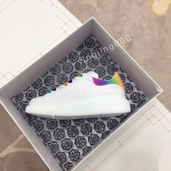 

womens men fashion sneakers shoes trainers sports lace-up famous brands patent leather mesh rubber sole fabric outdoor casual walking2023, Black