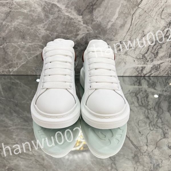 

luxury lady flat casual shoes womens travel leather lace-up sneaker cowhide fashion woman white shoe men gym sneakers, Black