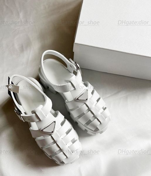 

2023 new slipper women designer luxury man rubber flatform slides foam shoes classic blak wthie sandal summer outdoor beach slippers with bo, Black