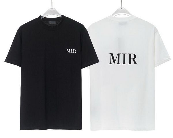 

2023 new man leisure t shirt design brand series print short sleeve pure cotton tees lovers loose s to xxxl 25 styles 5 x4g3, White;black