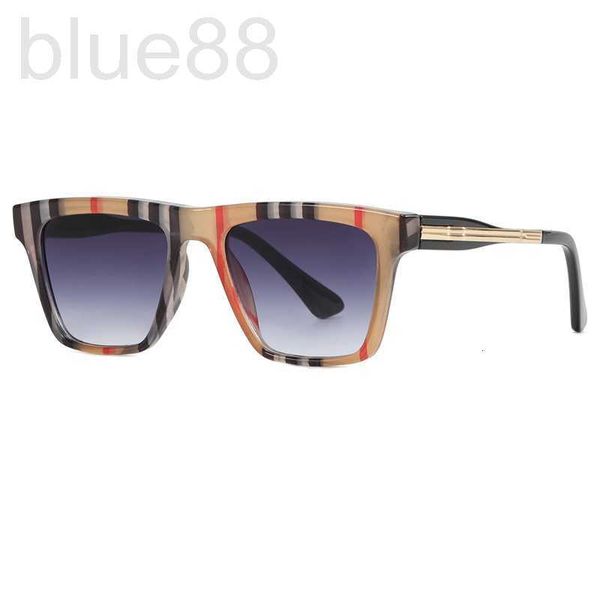 

sunglasses frames designer 2023 new box men's and women's trendy long face large frame style driving uv400 7gaf, Silver