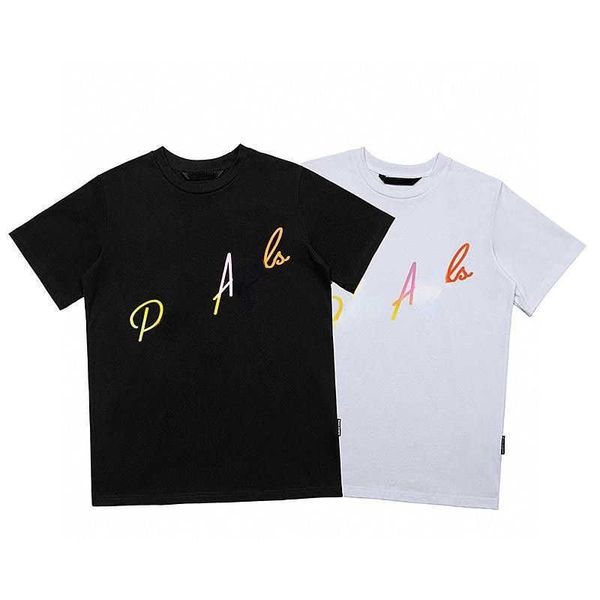 

luxury sweatshirt men women short sleeved tee designer t shirt round neck mens polo shirts graffiti letter printing cotton t-shirt fashion, White;black