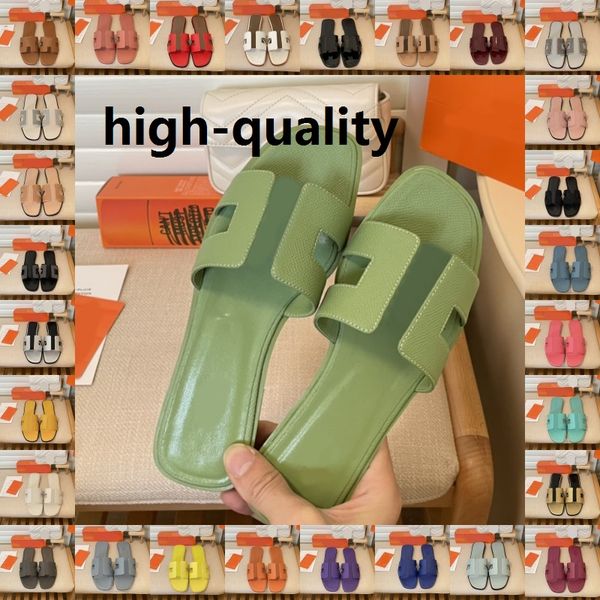 

quality high sandal slipper luxury designer summer fashion ladies beach casual shoe fashion woman comfortable minimalist imported lambskin f, Black