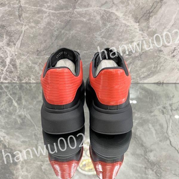 

2023 new luxury lady flat casual shoes womens travel leather lace-up sneaker cowhide fashion woman white shoe men gym sneakers, Black