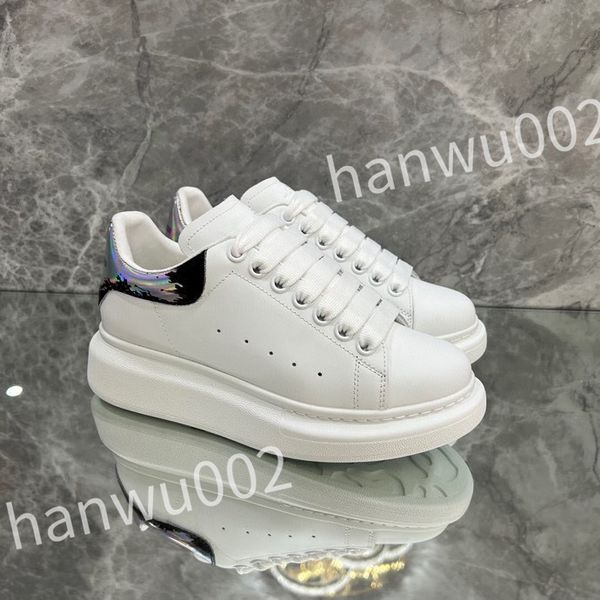 

elegant sneakers shoes low casual men soft leather skateboard walking men's outdoor runner trainers, Black