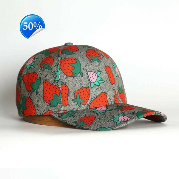 

20232strawberry baseball caps man's cotton cactus classic letter ball caps summer women sun hats outdoor adjustable snapback cap girl&#, Blue;gray