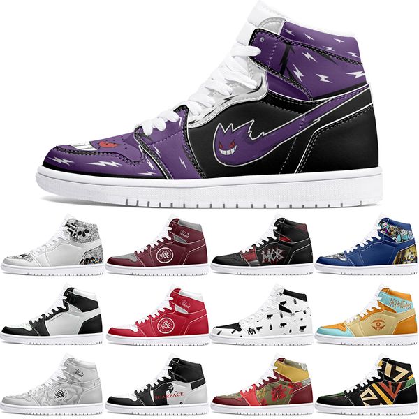 

New Customized Shoes 1s winter DIY shoes Basketball Shoes Men Women Cartoon Anime Customization Trend Outdoor Basketball Shoes