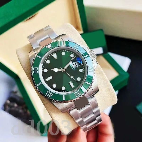 

business womens watch 904l designer watch man blue red gmt orologi classic mechanical automatic stainless steel strap mens watch leisure sim, Slivery;brown