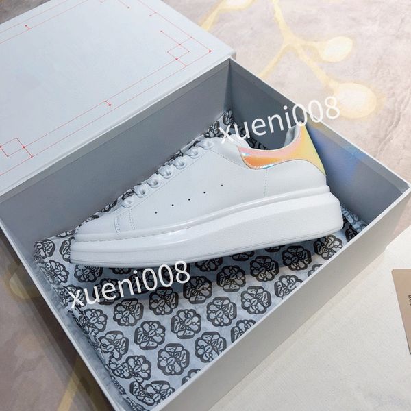 

new women casual shoes designer womens leather lace-up sneaker fashion running trainers letters woman shoe flat printed gym sneakers, Red;white