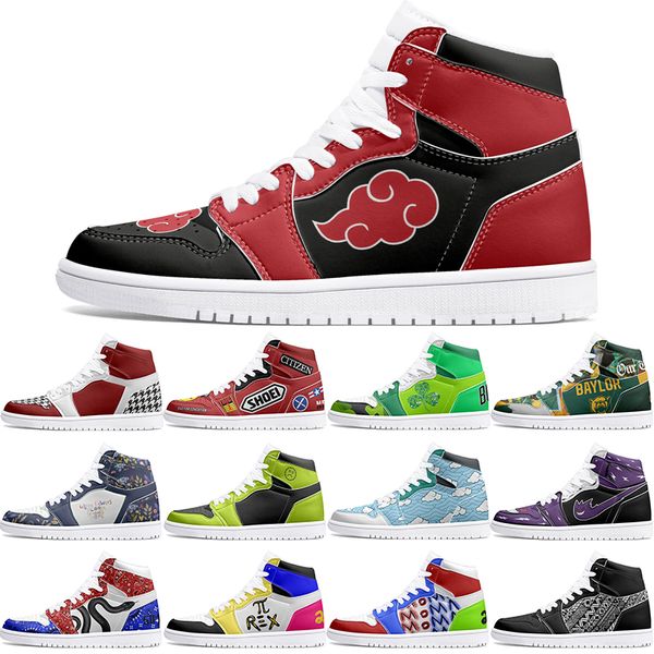 

New Customized Shoes 1s DIY shoes Basketball Shoes males females Cartoon Anime Customization Trend Outdoor Basketball Shoes