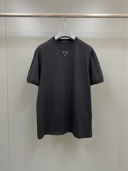 

2023 new designer t-shirt highquality comfortable cottons material fashionable round neck loose version of man's t-shirts, White;black