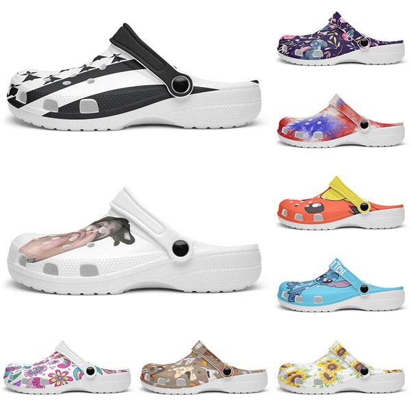 

Customized fashion exquisite comfortable beautiful clean Diy shoes for men and women's indoor slippers 86914