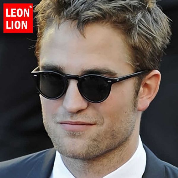 

sunglasses leonlion small frame sunglasses for men vintage round sunlasses men/women luxury designer sunglasses men gafas de sol hombre p230, White;black
