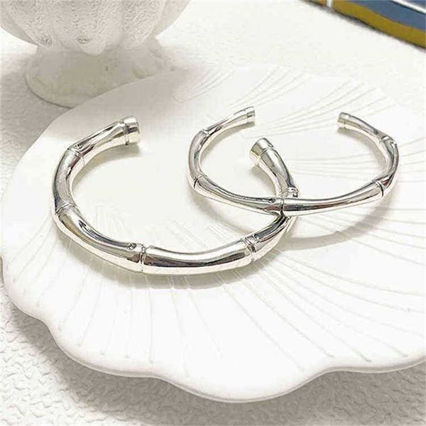 

bracelet silver bamboo bracelet for men and women factory direct sales 50% off, Black