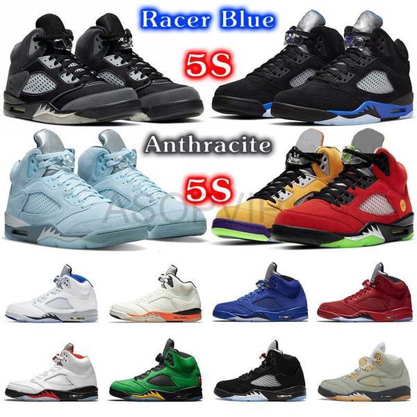 

jumpman 5s men basketball shoes 5 racer blue jade horizon bluebird anthracite raging bull what the shattered backboard mens trainers outdoor