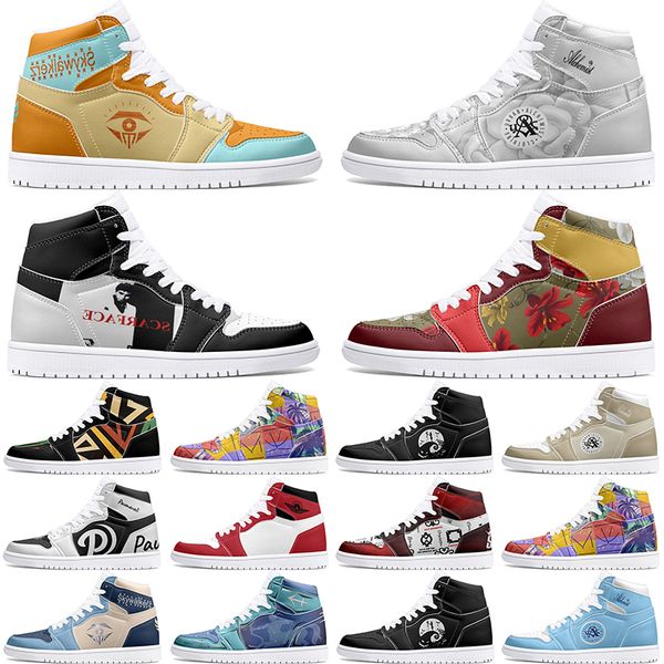 

new Customized Shoes 1s winter DIY shoes Basketball Shoes Men's 1 Women 1 Anime Customized Character Trend Versatile Outdoor sports