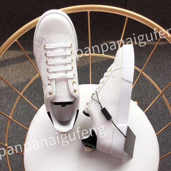 

2023 new luxury calfskin women sneakers shoes leather trainers famous comfort outdoor trainers men's casual walking, Black