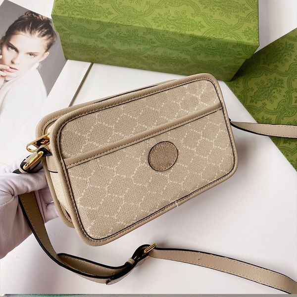 

designer bag tote canvas bag classic letter bag vintage shoulder bag fashion design handbag portable wallet card case 696075