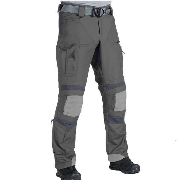 

men's pants tactical pants military us army cargo pants work suits combat uniforms colorful bullet multi pocket tactical suits air drop, Black