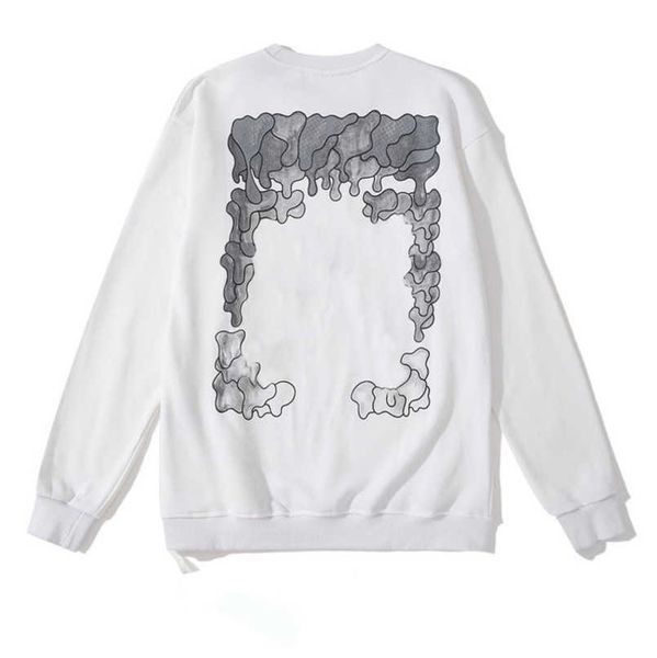 

offs men's fashion luxury sweatshirts brand pullover shirts hoodies designers women sweater men arrow cross letter print hoodie hip hop, Black