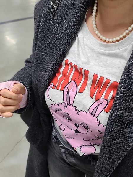 

womens tshirt letters graphic print tshirt summer women fashion o neck half sleeve casual tshirts streetwear chic tees clothes 230407, White