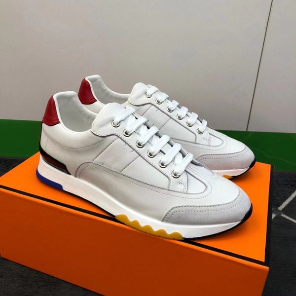 

excellent sell well sneakers men shoes genuine designer shoes leather trainer fashion sports chaussures platform trainers brand shoes
