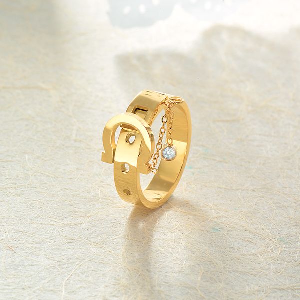 

simple tassel rings sweet gift for female cold wind ring personality jewelry mood rings, Golden;silver