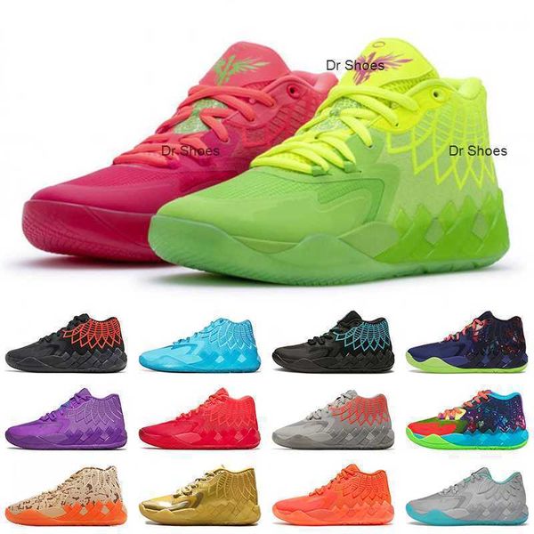 

with box lamelos ball mb.01 2022 basketball shoes mens trainers galaxy beige queen buzz city rick and morty sky blue black blast purple cat