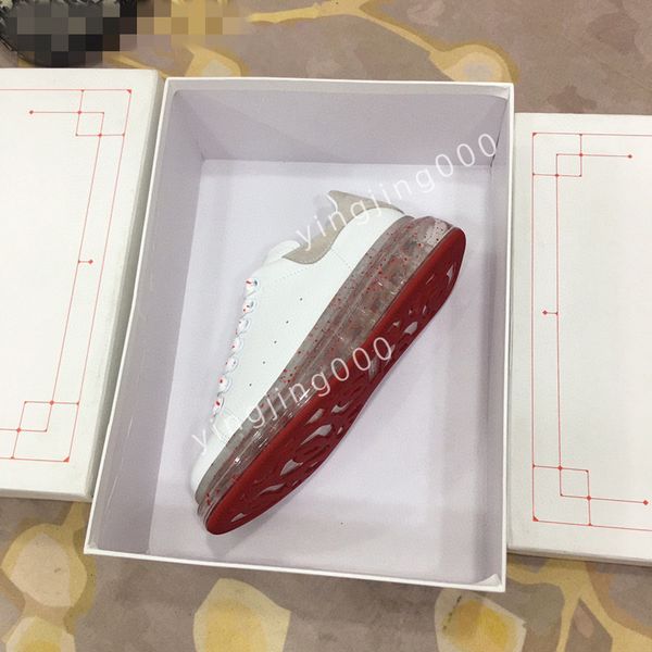 

new brand mens womens sneakers shoes trainers sports lace-up famous brands patent leather mesh rubber sole fabric outdoor casual walking2023, Black