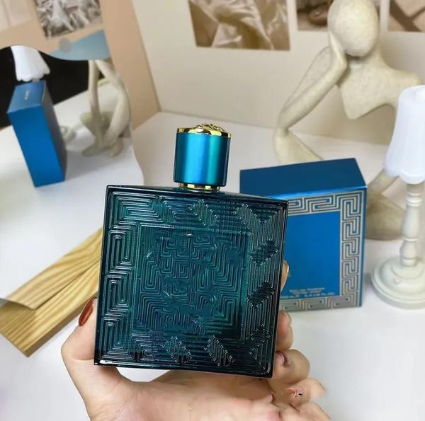 

quality brand love in eros perfume 100ml blue eau de toilette good smell long time lasting men body mist fast ship