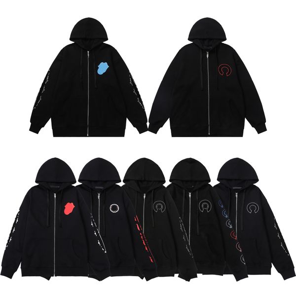 

winter designer mans hoodies hoody sweatshirts pullover loose long sleeve womens sweaters letter knitted black horseshoe clothing