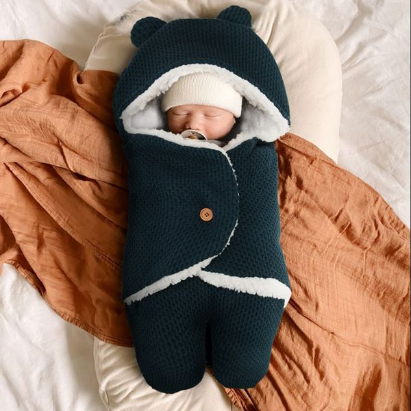 

sleeping bags home>product center>autumn/winter baby sleeping bag>thick velvet cuffs>warm baby cart bag 230407