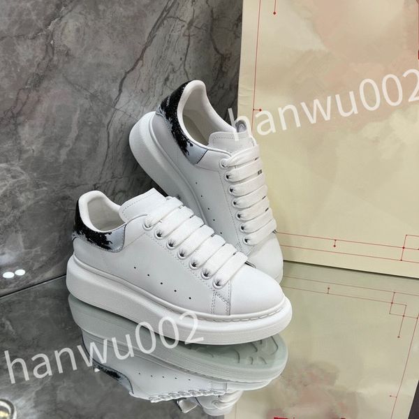 

luxury sneakers shoes low casual women soft leather walking men's outdoor runner trainers, Black