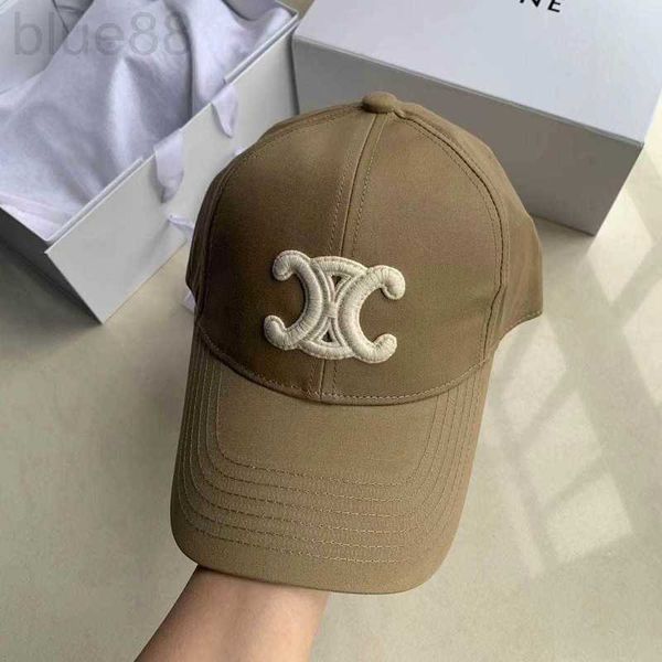 

ball caps designer 22 spring and summer new arc de triomphe letter baseball cap women's trend embroidery versatile duck tongue hat men, Blue;gray
