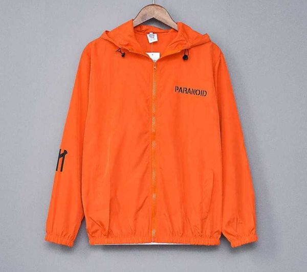 

social anti 2023 club summer assc designer new letter printed thin sunscreen clothes won men hooded jacket424, Black